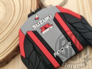 Portachiavi Giacca Suzuki Amazing Rocket rosso