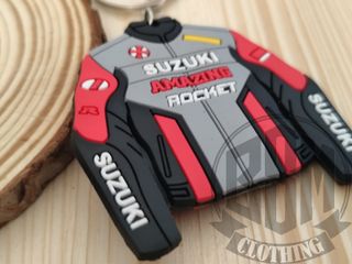 Portachiavi Giacca Suzuki Amazing Rocket rosso