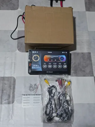 Pantalla Coche 2 Din 7" Android 14 con Carplay