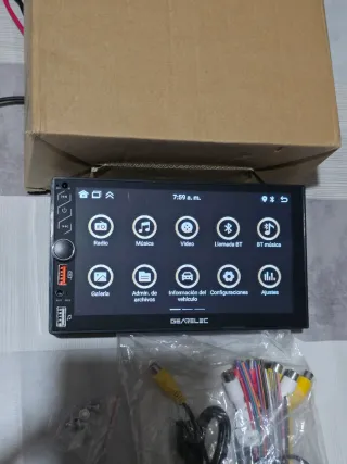 Pantalla Coche 2 Din 7" Android 14 con Carplay