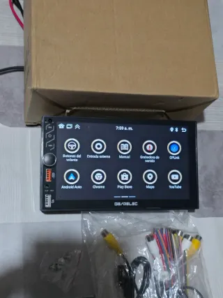 Pantalla Coche 2 Din 7" Android 14 con Carplay