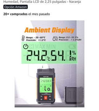 TopTes TS-630 Medidor Humedad Madera/Pared