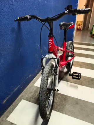 Bicicleta Infantil 16 Roja