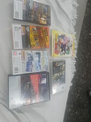 Lotes de cajas  PSP y PS2 con carátulas..sin juego