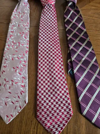 Tre Cravatte in Seta