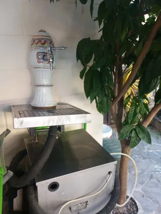 Rubinetto per birra in ceramica Mahou