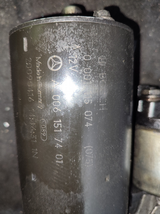 MOTOR ARRANQUE MERCEDES SPRINTERII CAJA ABIERTA (