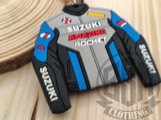 Portachiavi Giacca Suzuki Amazing Rocket blu