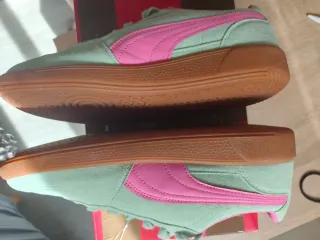 Zapatillas Puma Verde y Rosa unisex