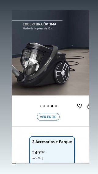 Aspiradora Rowenta Compact Power XXL
