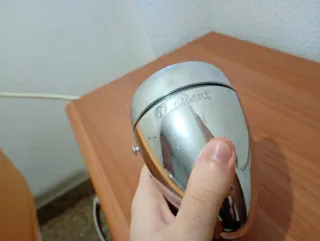 Faro y timbre acero bicicleta chopper custom