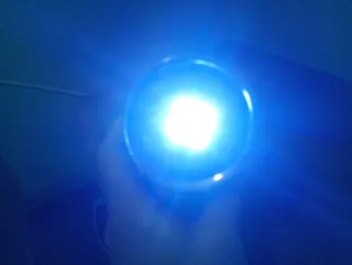 Faro y timbre acero bicicleta chopper custom