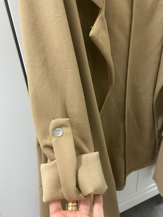 Blazer beige/marrón