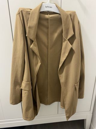 Blazer beige/marrón