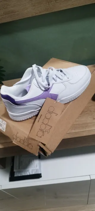 Scarpe Diadora Donna Viola/Bianche Tg. 39