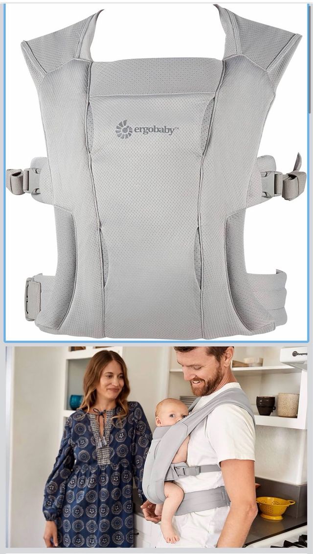 Ergobaby Embrace Portabebé Air Mesh Gris