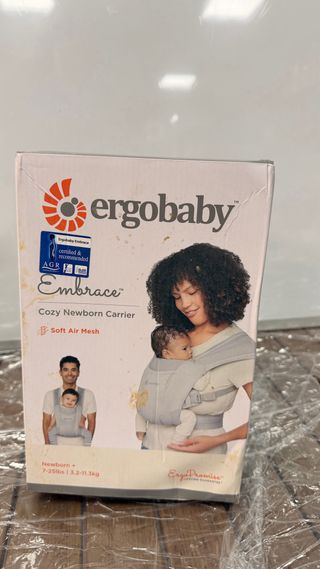 Ergobaby Embrace Portabebé Air Mesh Gris