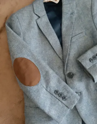 Giacca bimbo H&M azzurra 2 bottoni