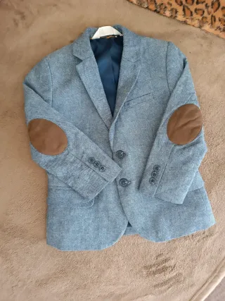 Giacca bimbo H&M azzurra 2 bottoni