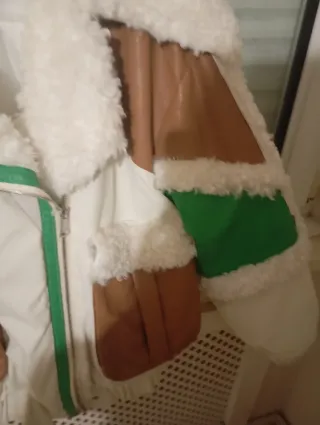 Cazadora mujer combinada