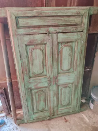 Ventanal antiguo madera