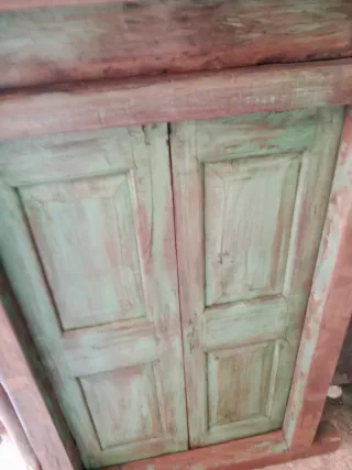 Ventanal antiguo madera