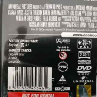 DVD Miami Vice - Colin Farrell & Jamie Foxx