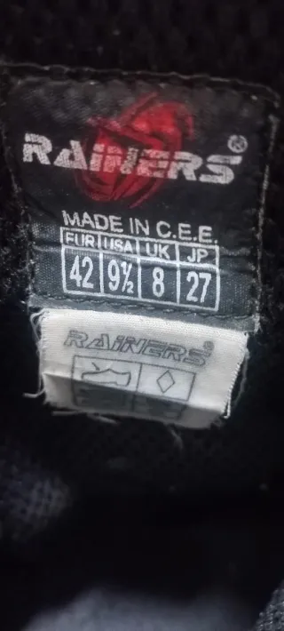 Botas de moto Rainers. En buen estado número 42