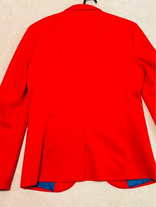 Americana Zara Man Roja Talla 40