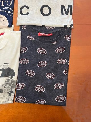 Lote 4 Camisetas Talla M Coca Cola Bershka Etc