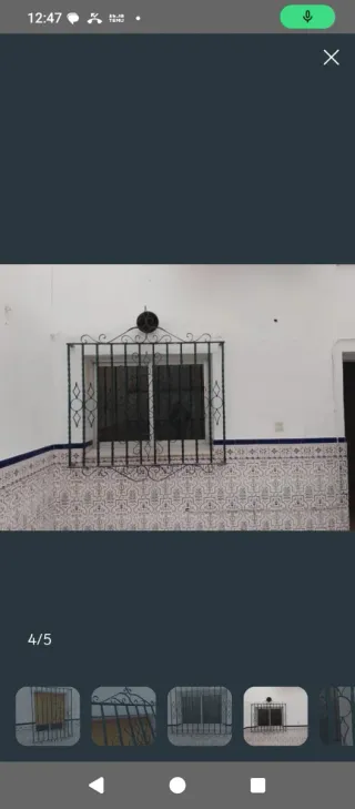 2 Rejas de forja artesanal