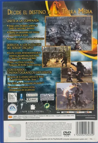 El Señor de los Anillos: Las Dos Torres PS2
