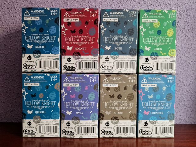 Set Completo Figuras Hollow Knight Team Cherry
