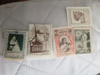 Viñetas religiosas antiguas