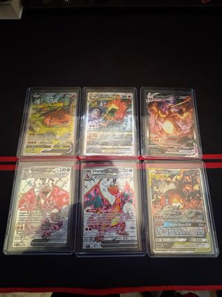 Lotto 6 Carte Pokémon Charizard