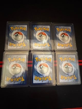 Lotto 6 Carte Pokémon Charizard