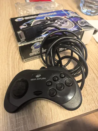 Mando Sega Saturn Original Negro