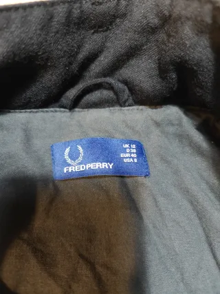 Cazadora Fred Perry Mujer - Talla L