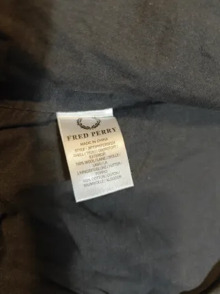 Cazadora Fred Perry Mujer - Talla L