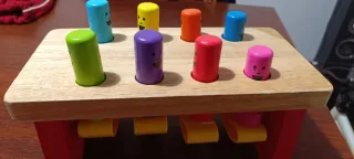 Juguete Montessori Golpeador de Madera