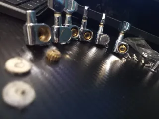 Afinadores Clavijas Guitarra Cromados