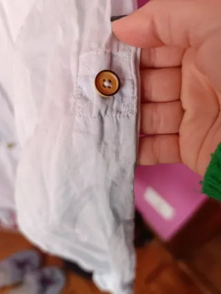 Camisa turquesa Zara Hombre