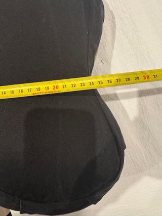 Cojín meditación Lotuscraft negro NUEVO