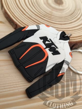 Portachiavi Giacca KTM bianco