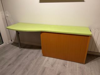 Conjunto cama doble + muebles habitación juvenil