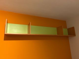 Conjunto cama doble + muebles habitación juvenil