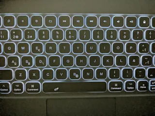 Teclado Dracool para iPad Azul/Blanco 123188