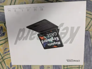 Teclado Dracool para iPad Azul/Blanco 123188