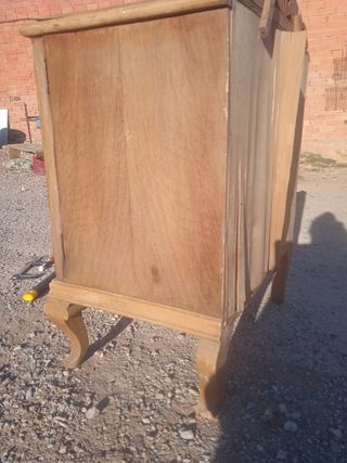 Mesitas Noche Vintage Madera Años 50