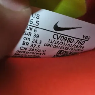 Zapatillas Fútbol Sala Nike Mercurial Amarillas